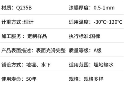 宜宾热浸塑钢质电缆保护管产品性能特点